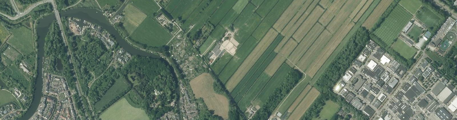 Luchtfoto van Oud-Zuilen