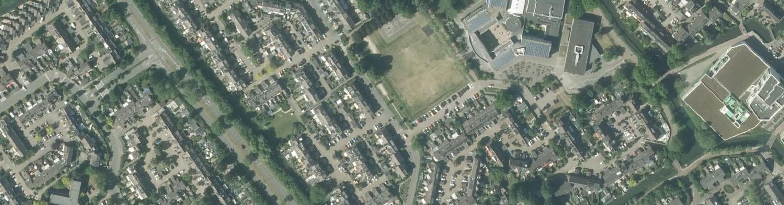 Luchtfoto van Pauwenkamp