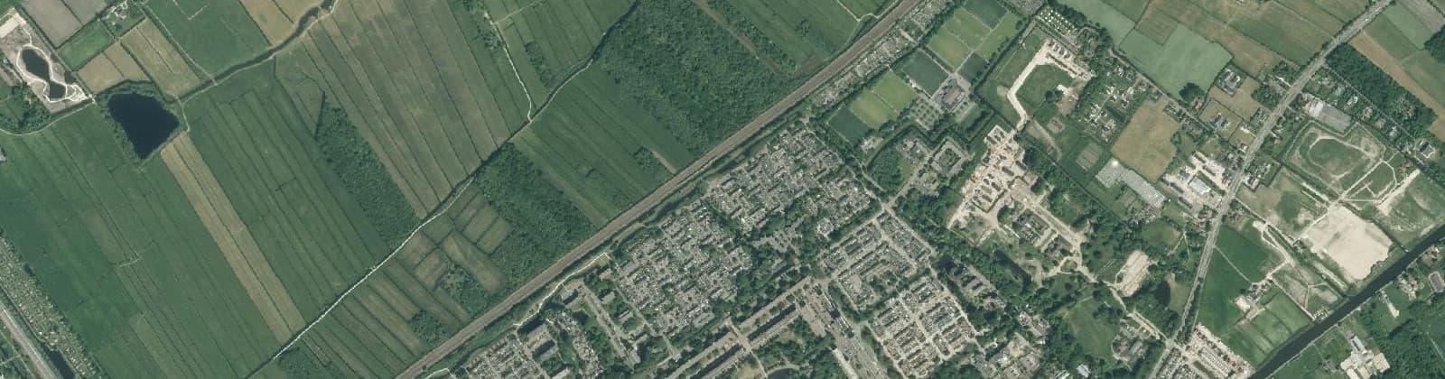 Luchtfoto van Schakenbosch en het Buitengebied