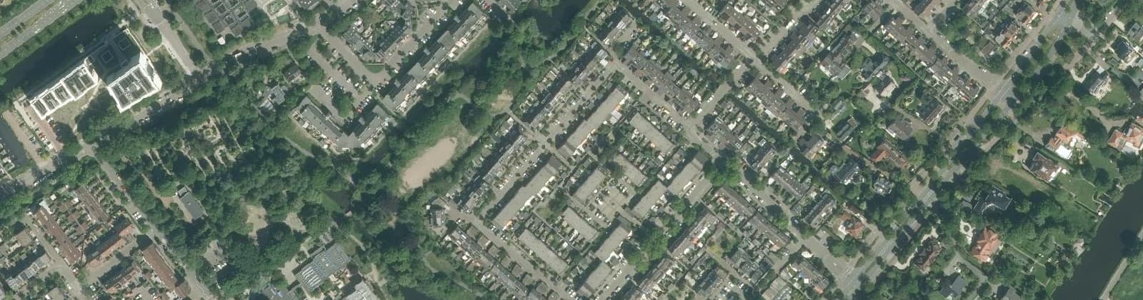 Luchtfoto van 't Lien noord