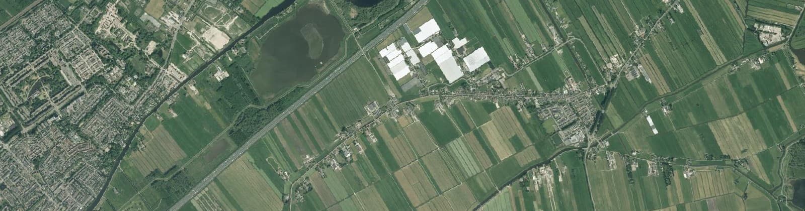 Luchtfoto van Landelijk gebied Stompwijk
