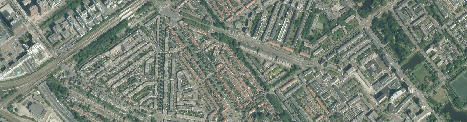Luchtfoto van Bovenveen zuid