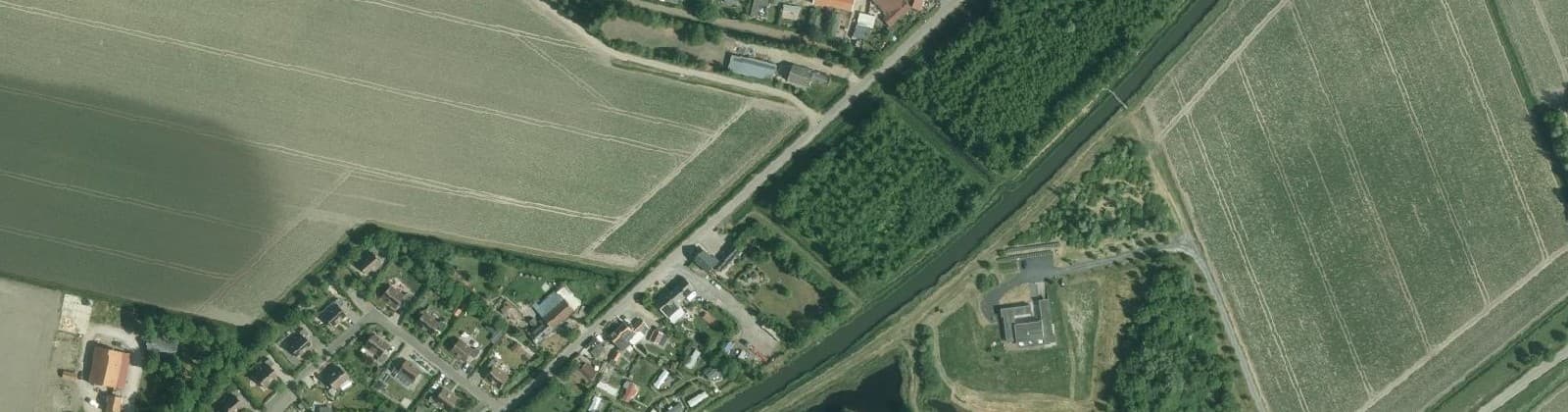 Luchtfoto van Nieuwe-Tonge battenoord