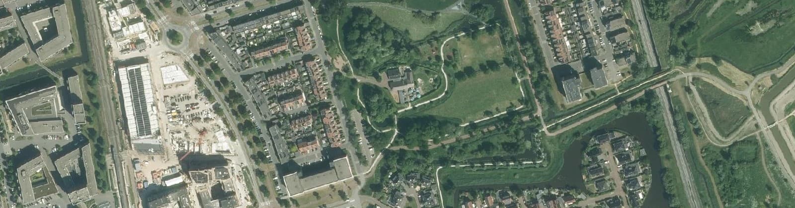 Luchtfoto van Tolhek