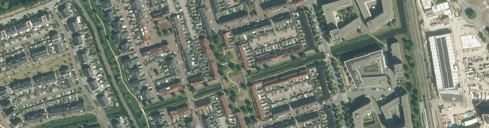 Luchtfoto van Keijzershof Erven