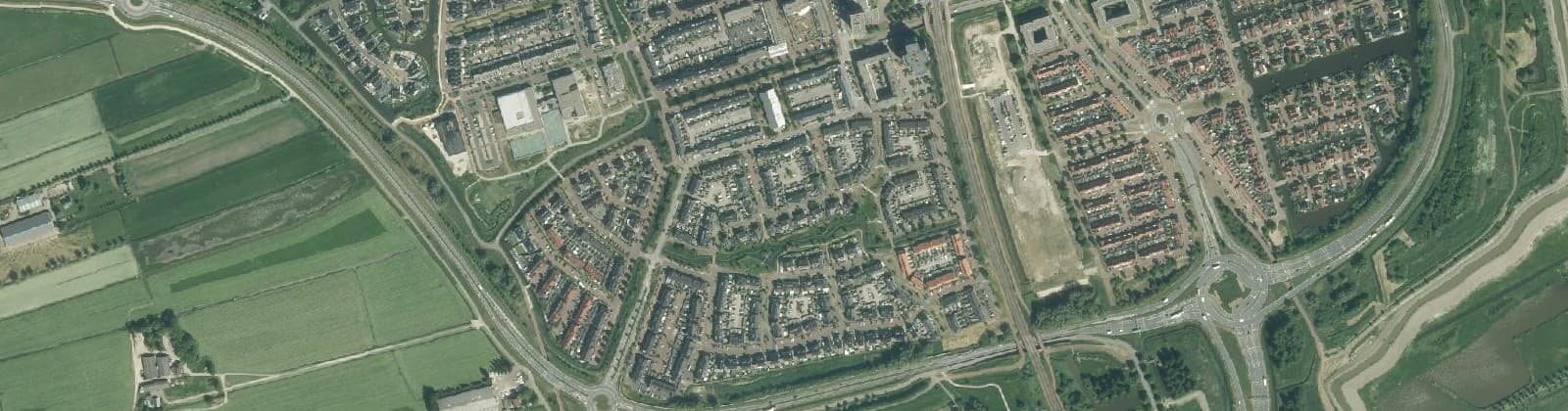 Luchtfoto van Keijzershof Boszoom