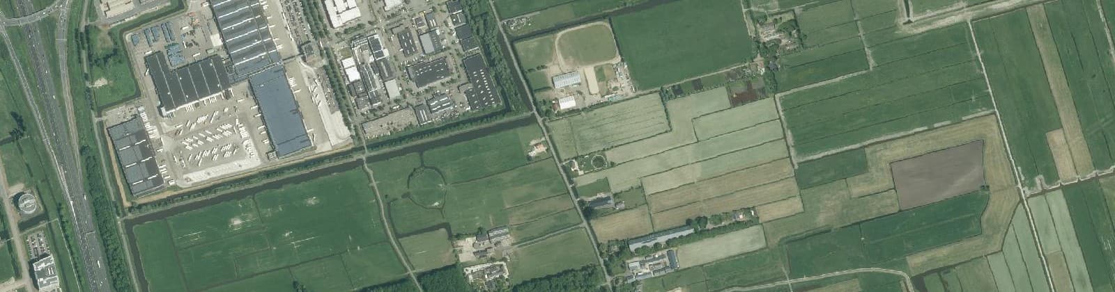 Luchtfoto van Zuidpolder Delfgauw