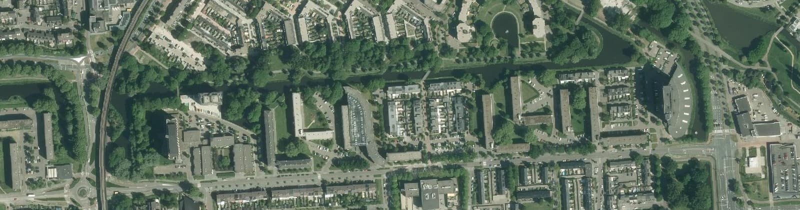 Luchtfoto van Groenewoud-Hoog