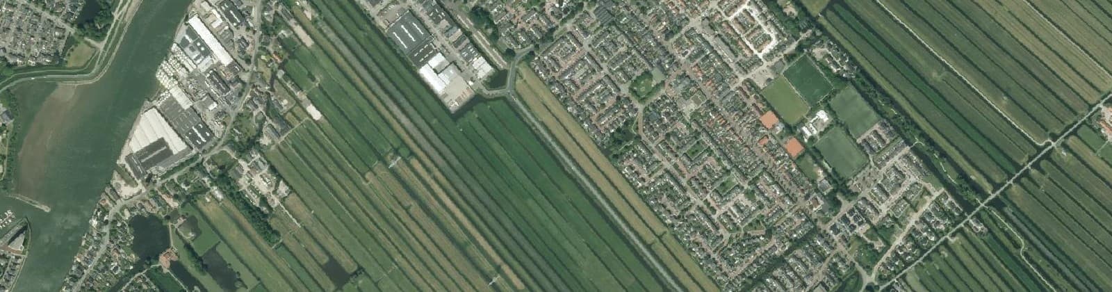 Luchtfoto van Ouderkerk aan den IJssel