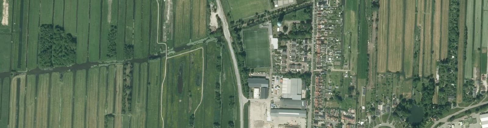 Luchtfoto van Bergstoep