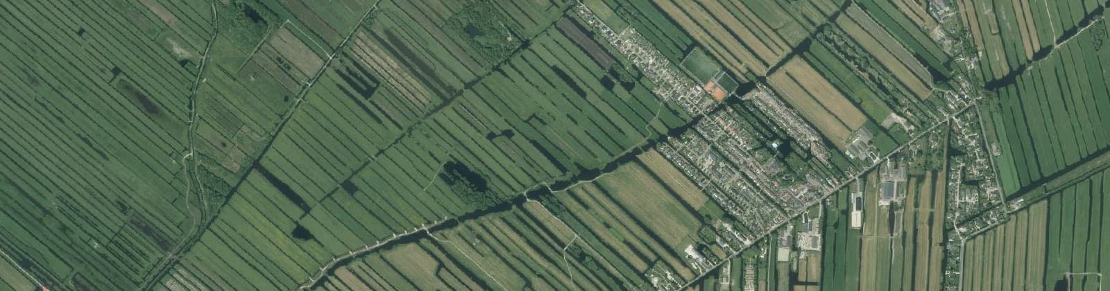 Luchtfoto van Berkenwoude