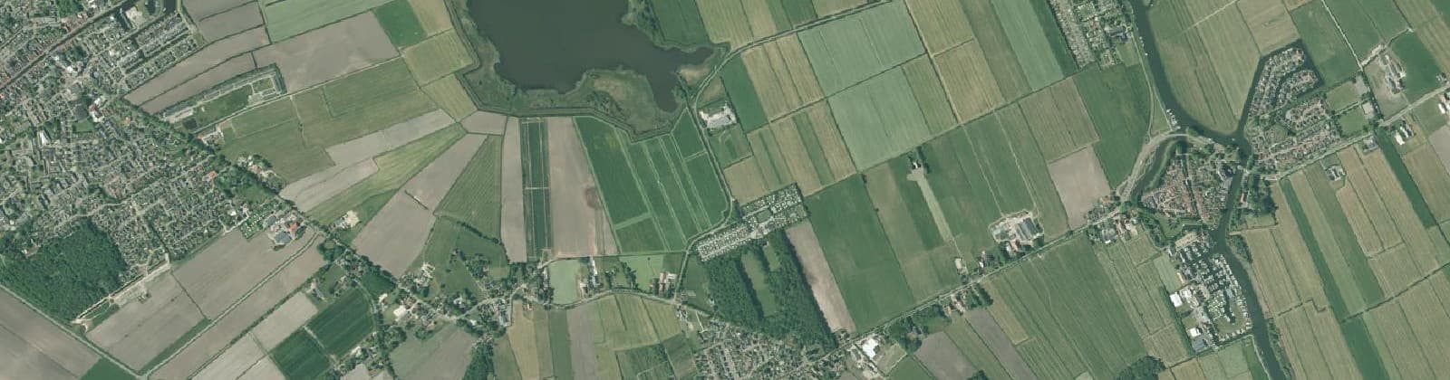 Luchtfoto van Wijckel