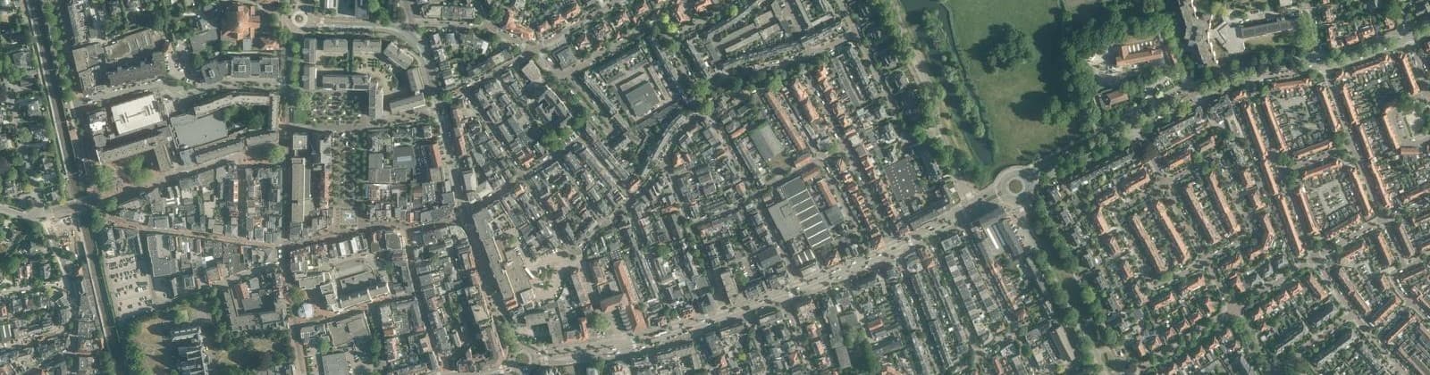 Luchtfoto van Verbindingslaan