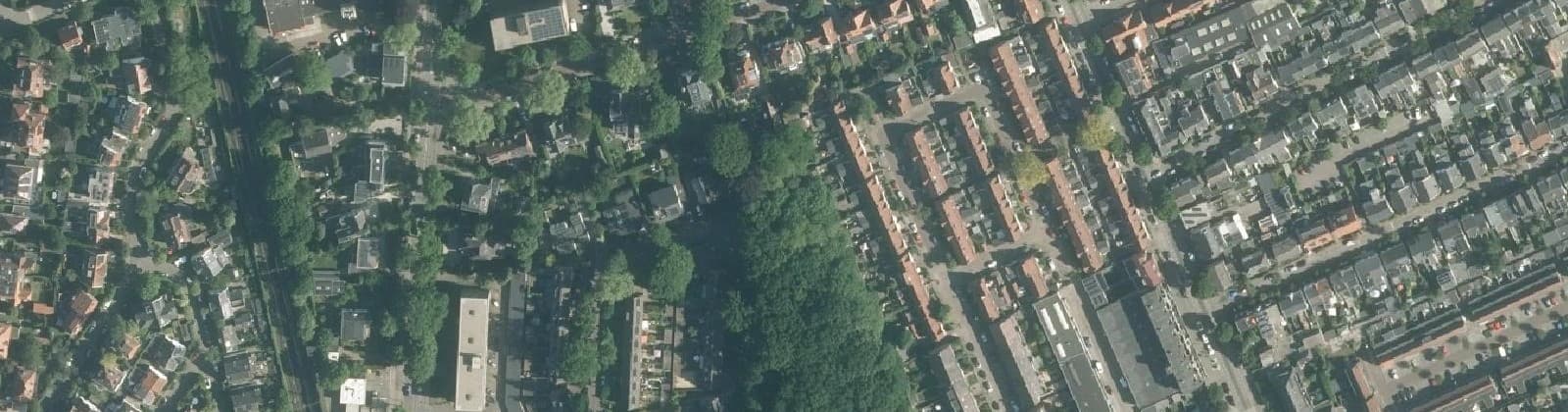 Luchtfoto van Laarderwegkwartier