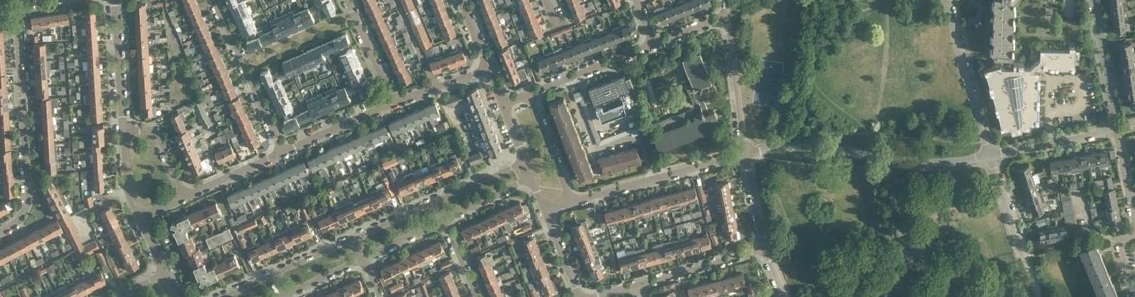 Luchtfoto van Midden Eng-Oost