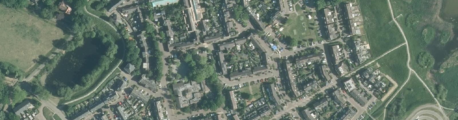 Luchtfoto van Buitendijken Muiderberg