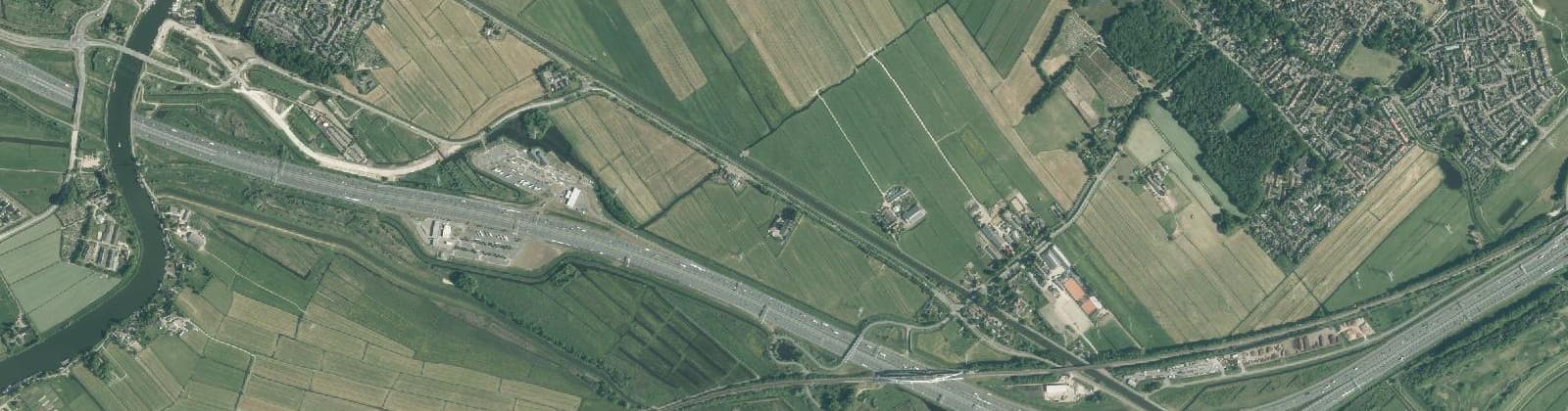 Luchtfoto van Noordpolder