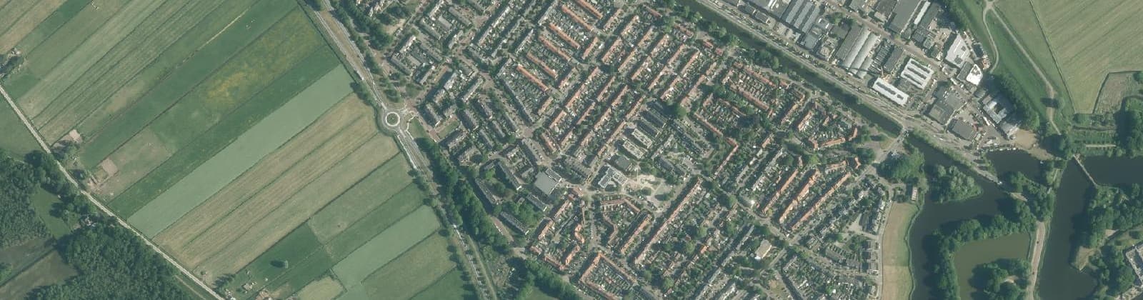 Luchtfoto van Tuindorp Keverdijk