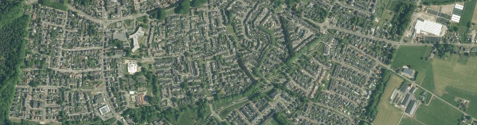 Luchtfoto van Groesbeek De Drul-Oost