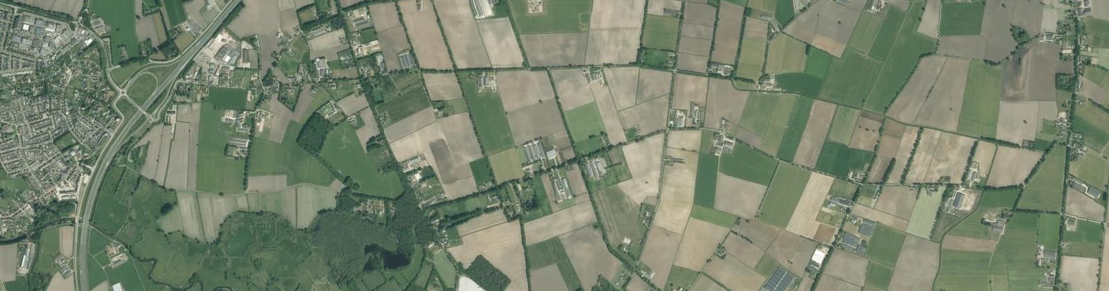 Luchtfoto van Buitengebied Jekschotse Heide en Everse