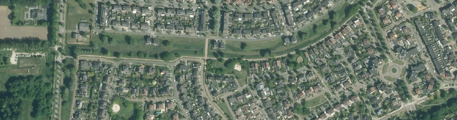 Luchtfoto van 't Ven West