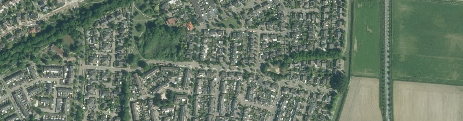 Luchtfoto van Bunderse Hoek Noord