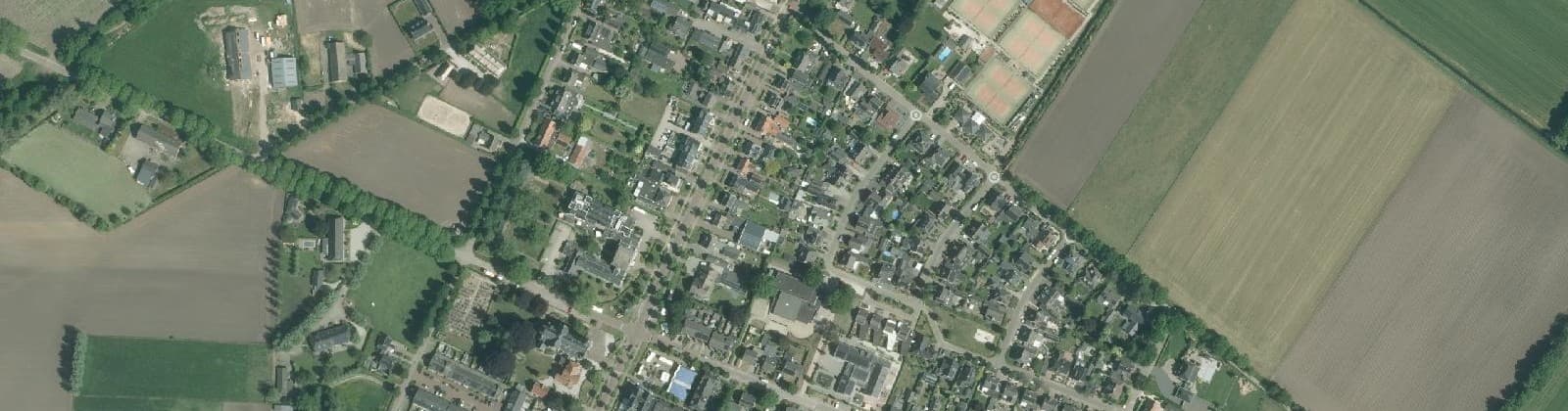 Luchtfoto van Mariaheide