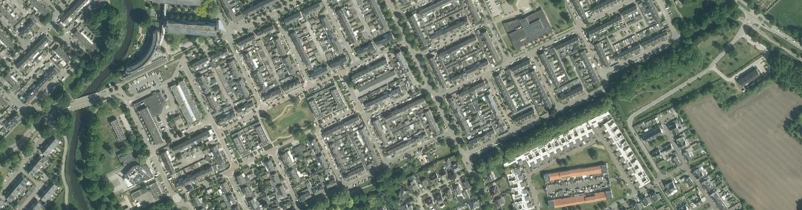 Luchtfoto van Veghel Zuid 2