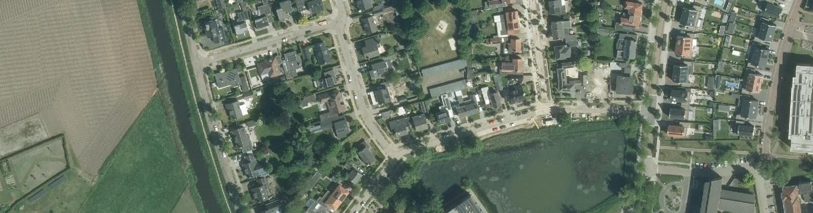 Luchtfoto van Vijverwijk