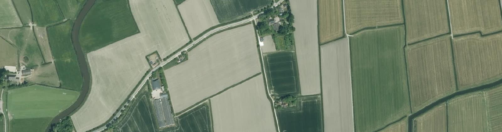 Luchtfoto van Boer