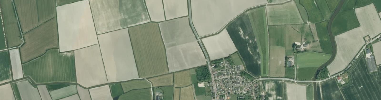 Luchtfoto van Buitengebied Dongjum