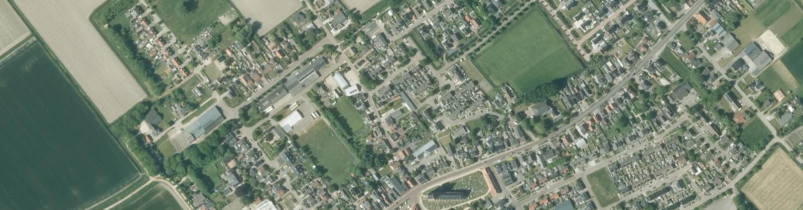 Luchtfoto van Minnertsga Noord