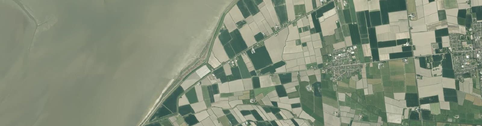 Luchtfoto van Westhoek