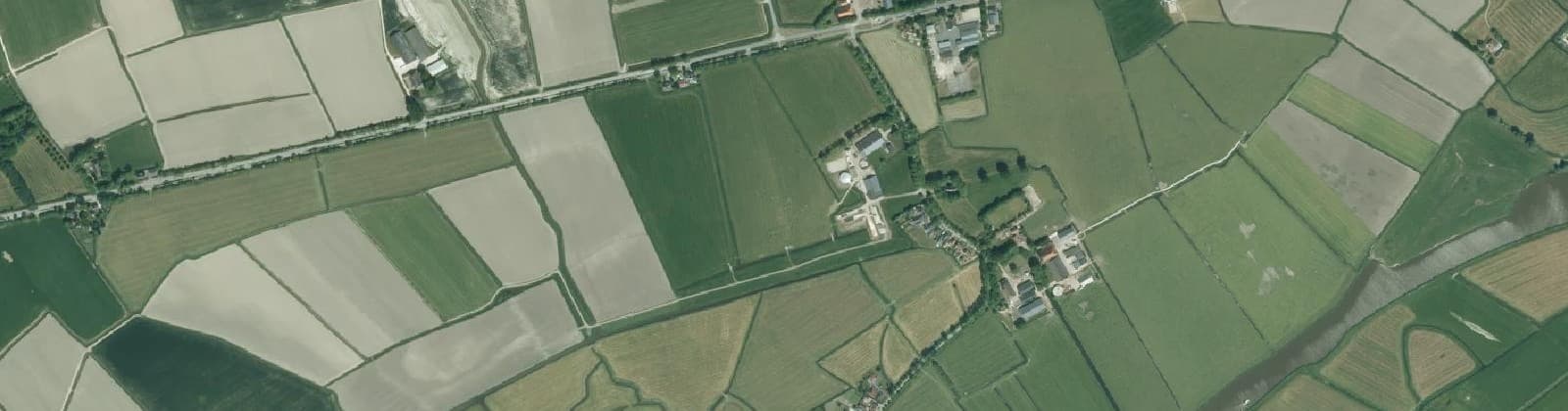 Luchtfoto van Zweins
