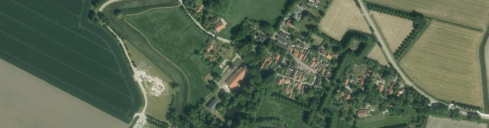 Luchtfoto van Oudeschans