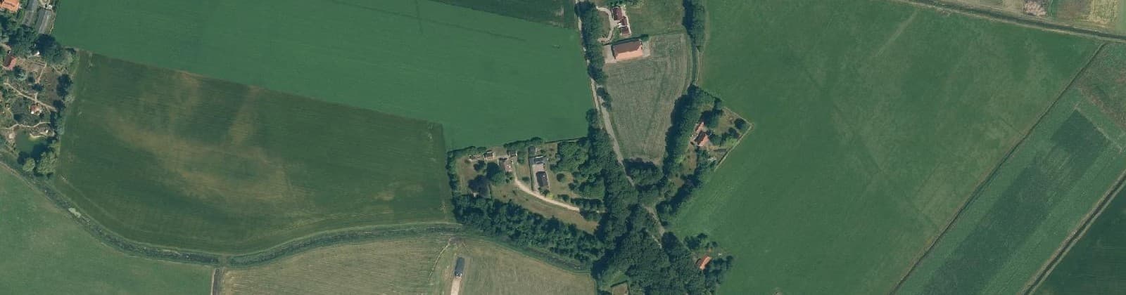 Luchtfoto van Leemdobben en Lammerweg