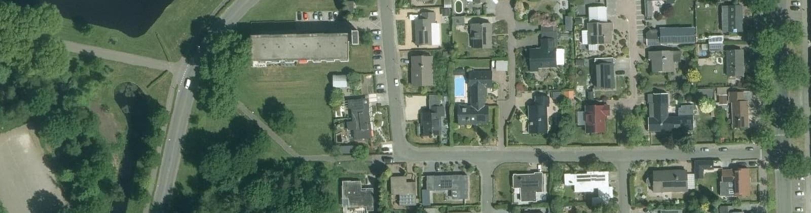 Luchtfoto van Gorechtpark-Oost