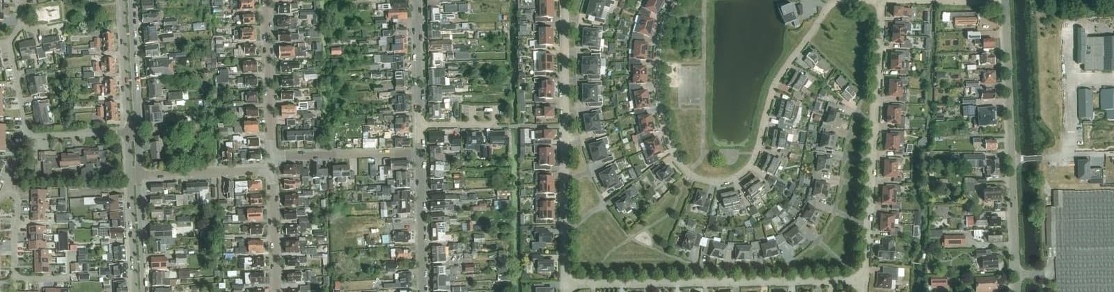 Luchtfoto van Compagniesterpark
