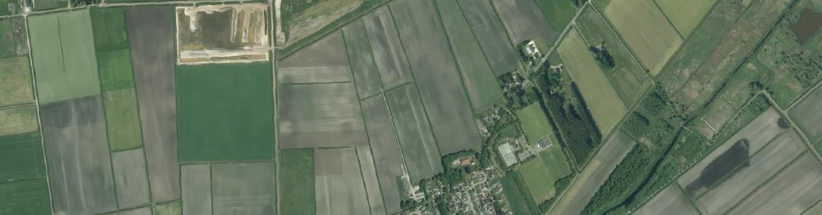 Luchtfoto van Harkstede