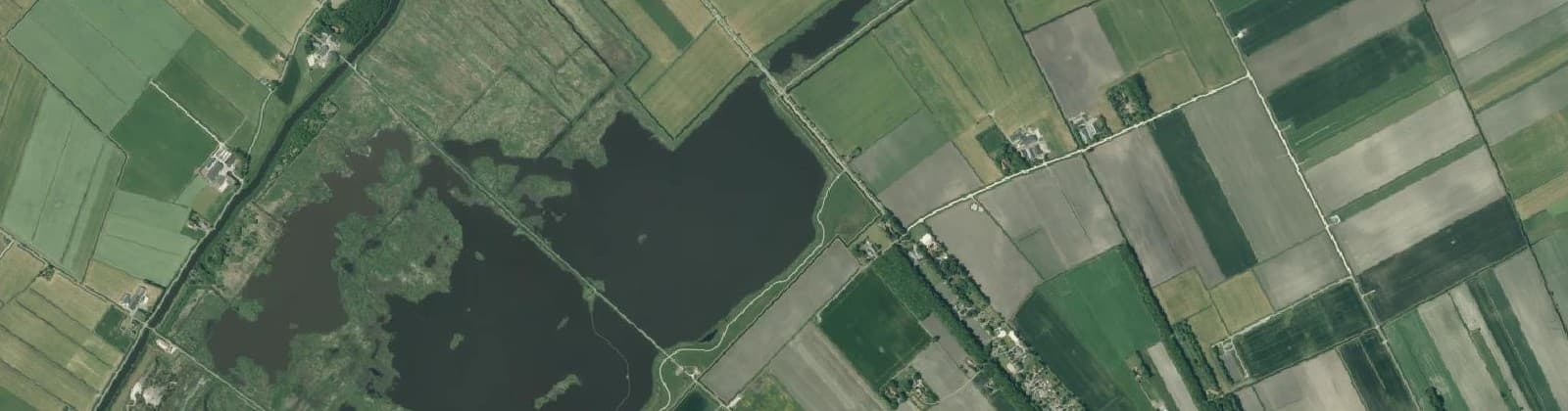 Luchtfoto van Schildwolde Natuurgebied