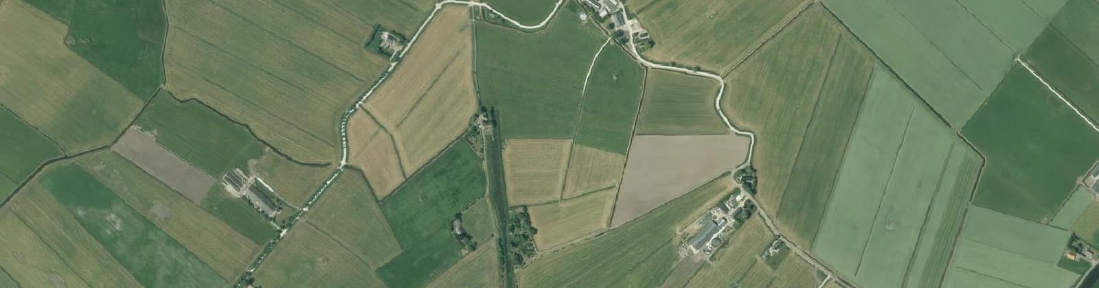 Luchtfoto van Luddeweer