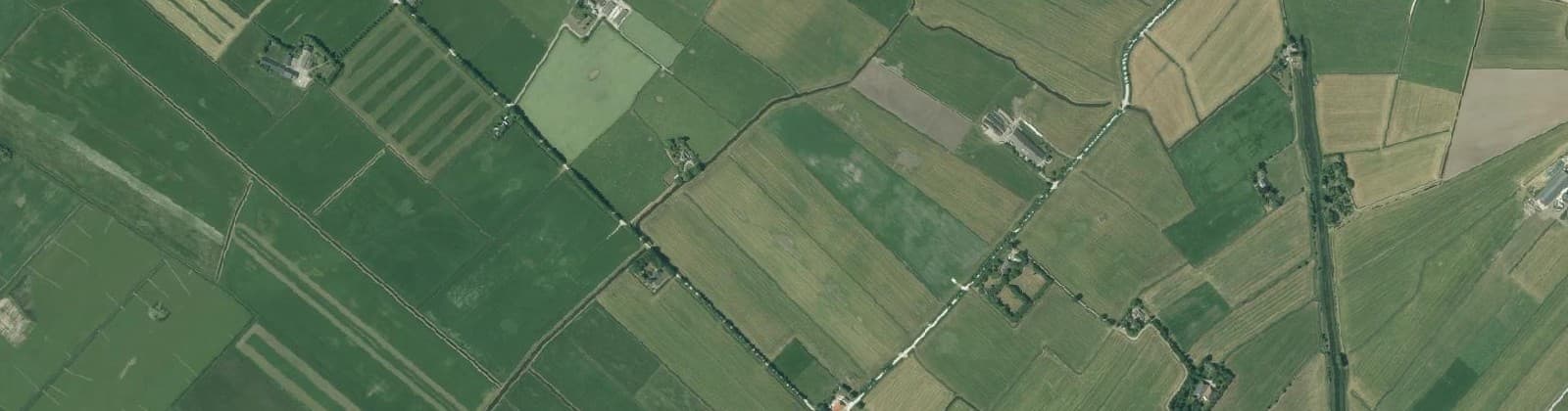 Luchtfoto van Lageland