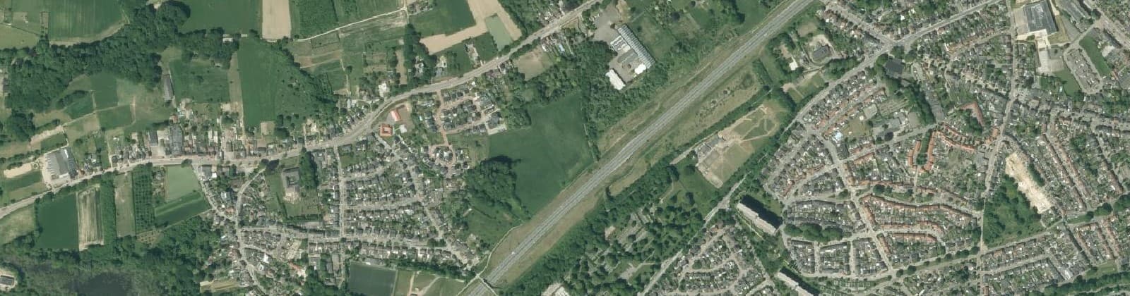 Luchtfoto van Hommert (gedeeltelijk)