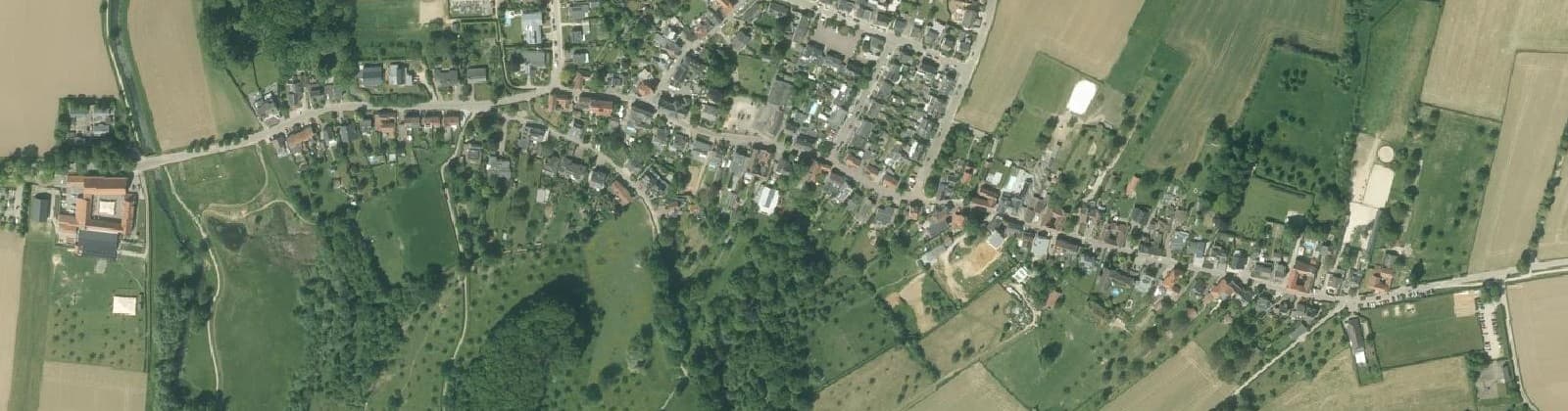 Luchtfoto van Sweikhuizen