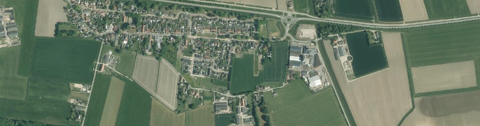 Luchtfoto van Meeuwen