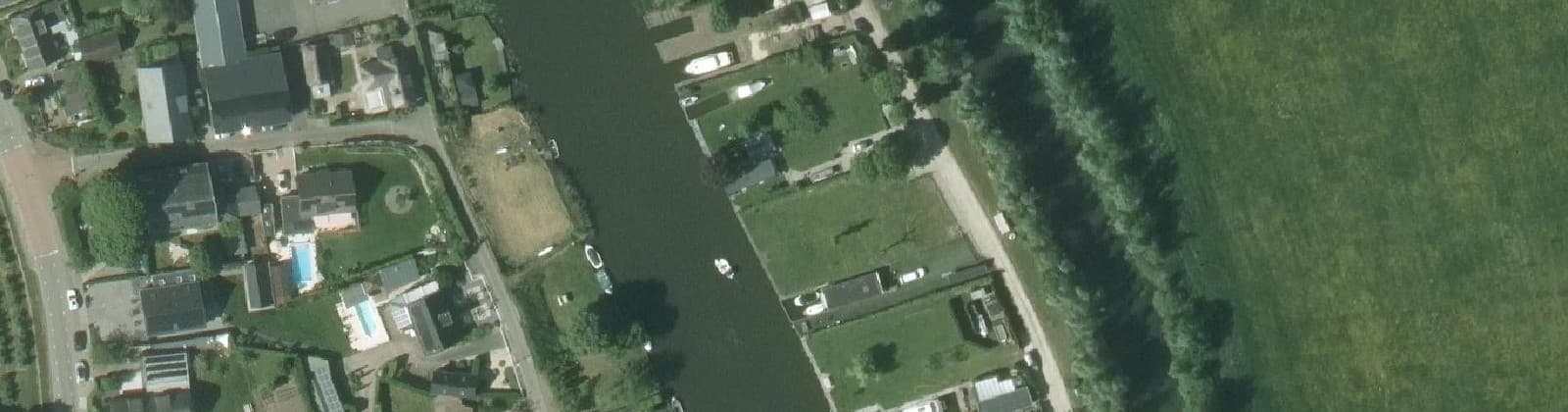 Luchtfoto van Rhenoy