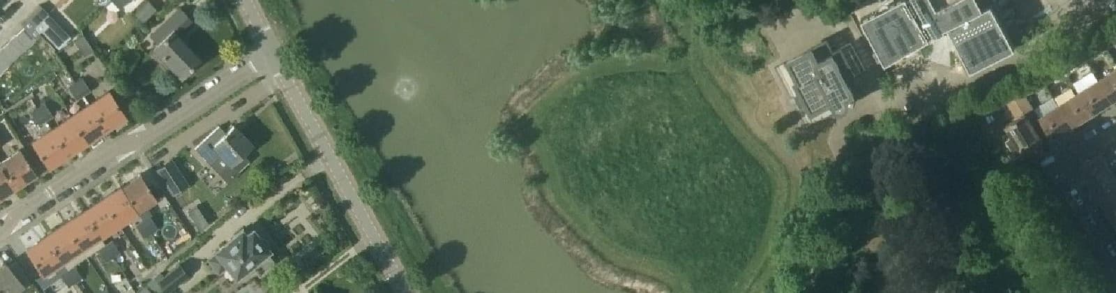Luchtfoto van Westelijke uitbreiding Asperen