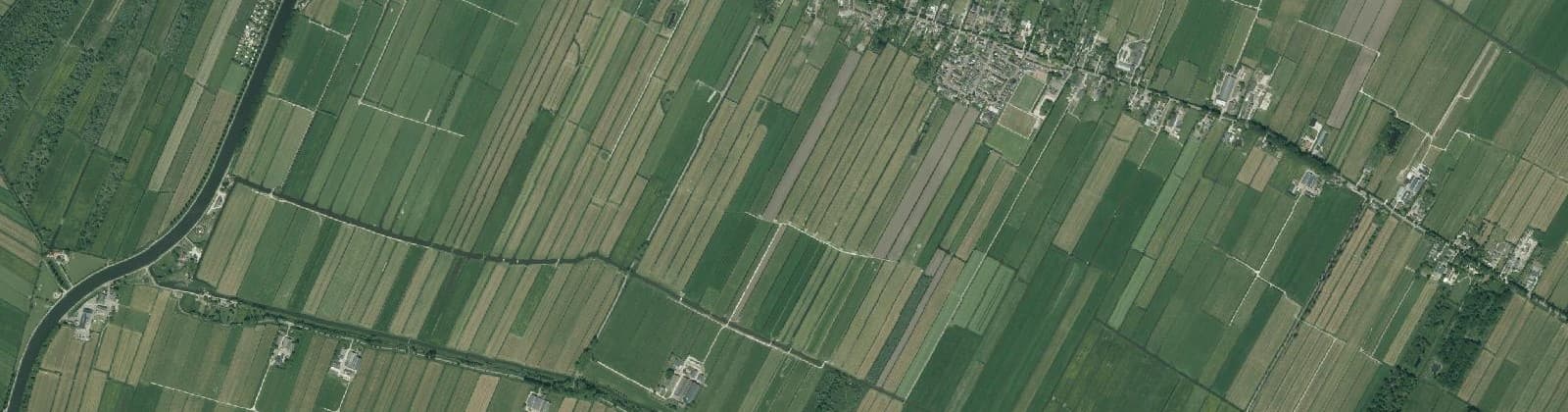 Luchtfoto van Hei- en Boeicop buitengebied