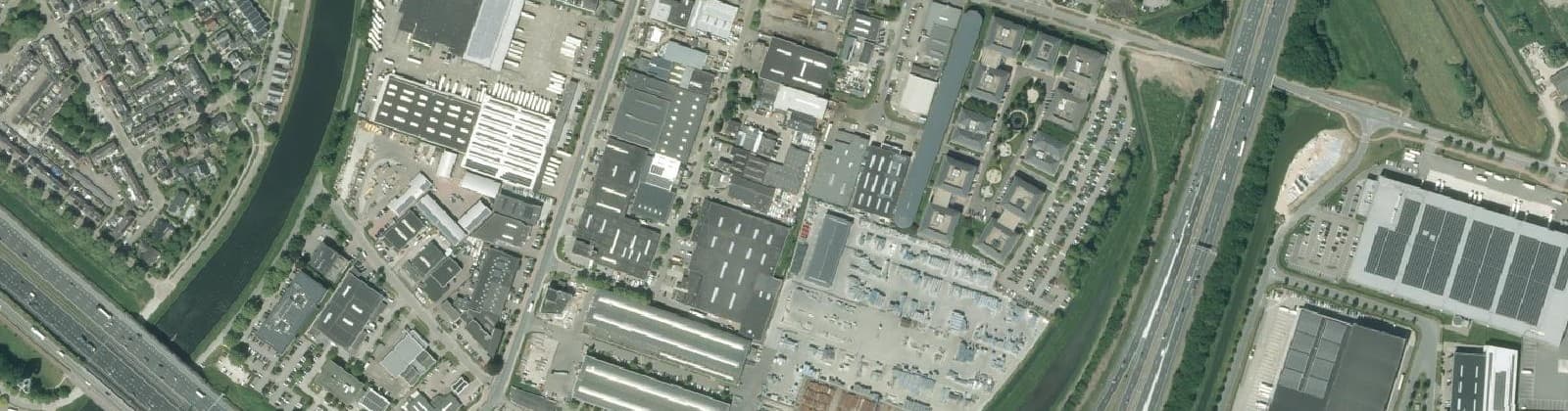 Luchtfoto van De Hagen (bedrijventerrein)