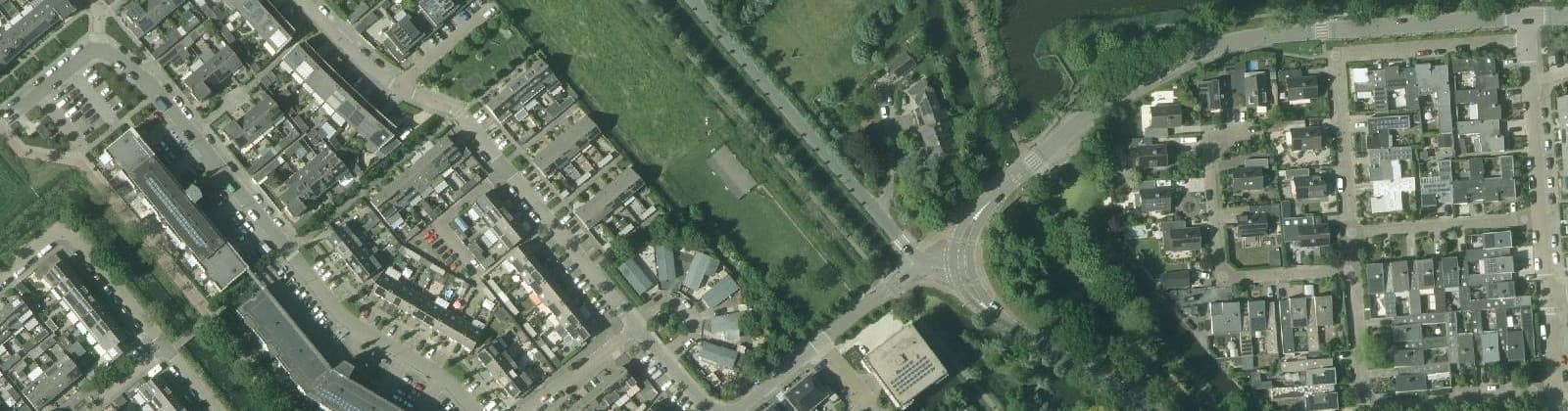 Luchtfoto van Ter Leede